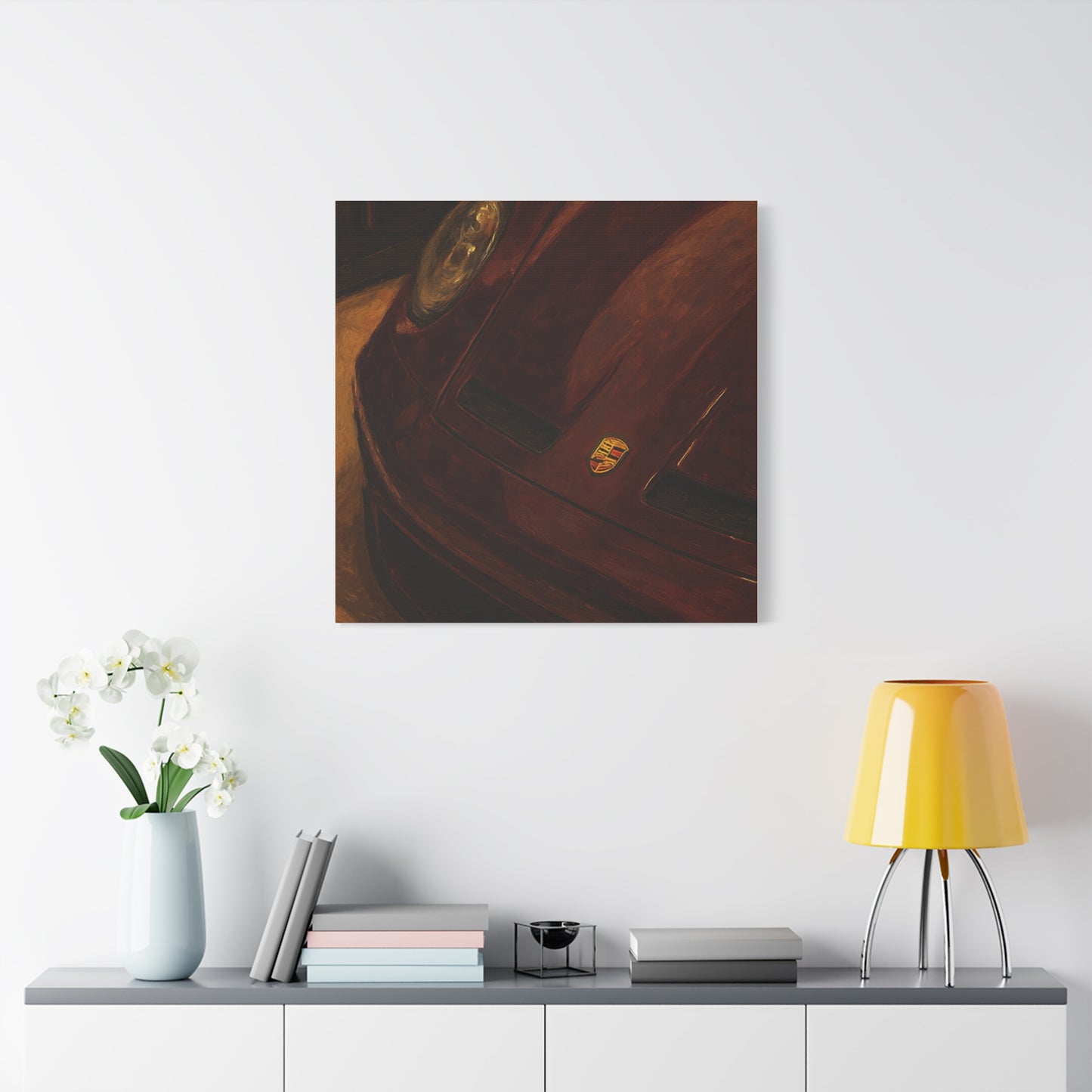 Canvas wall art — Vintage Sports Car