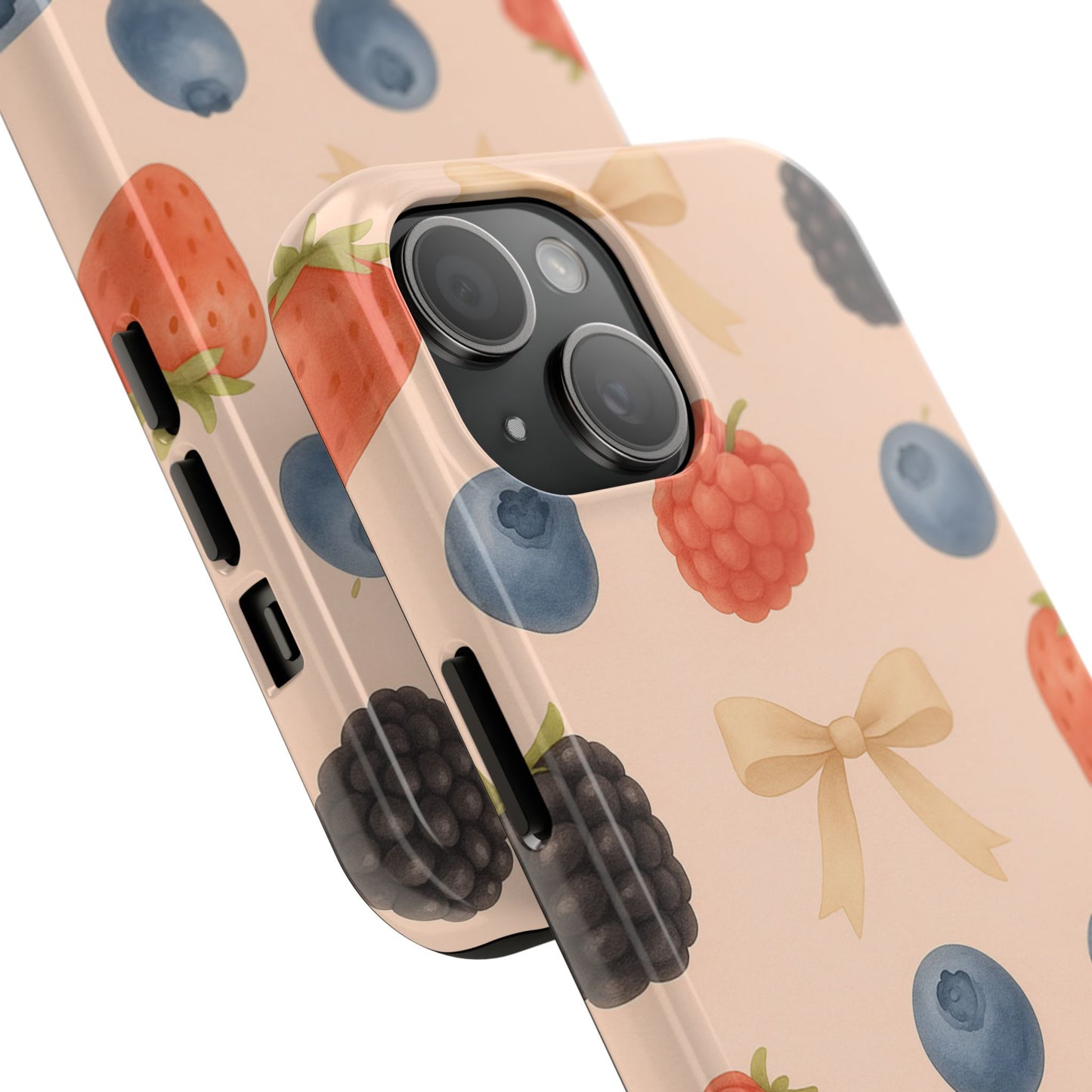 Tough Phone Cover - Berry-Themed Phone Case