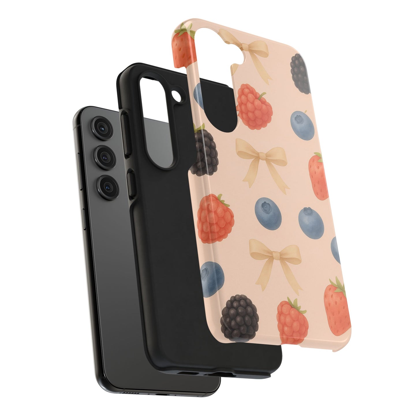 Tough Phone Cover - Berry-Themed Phone Case