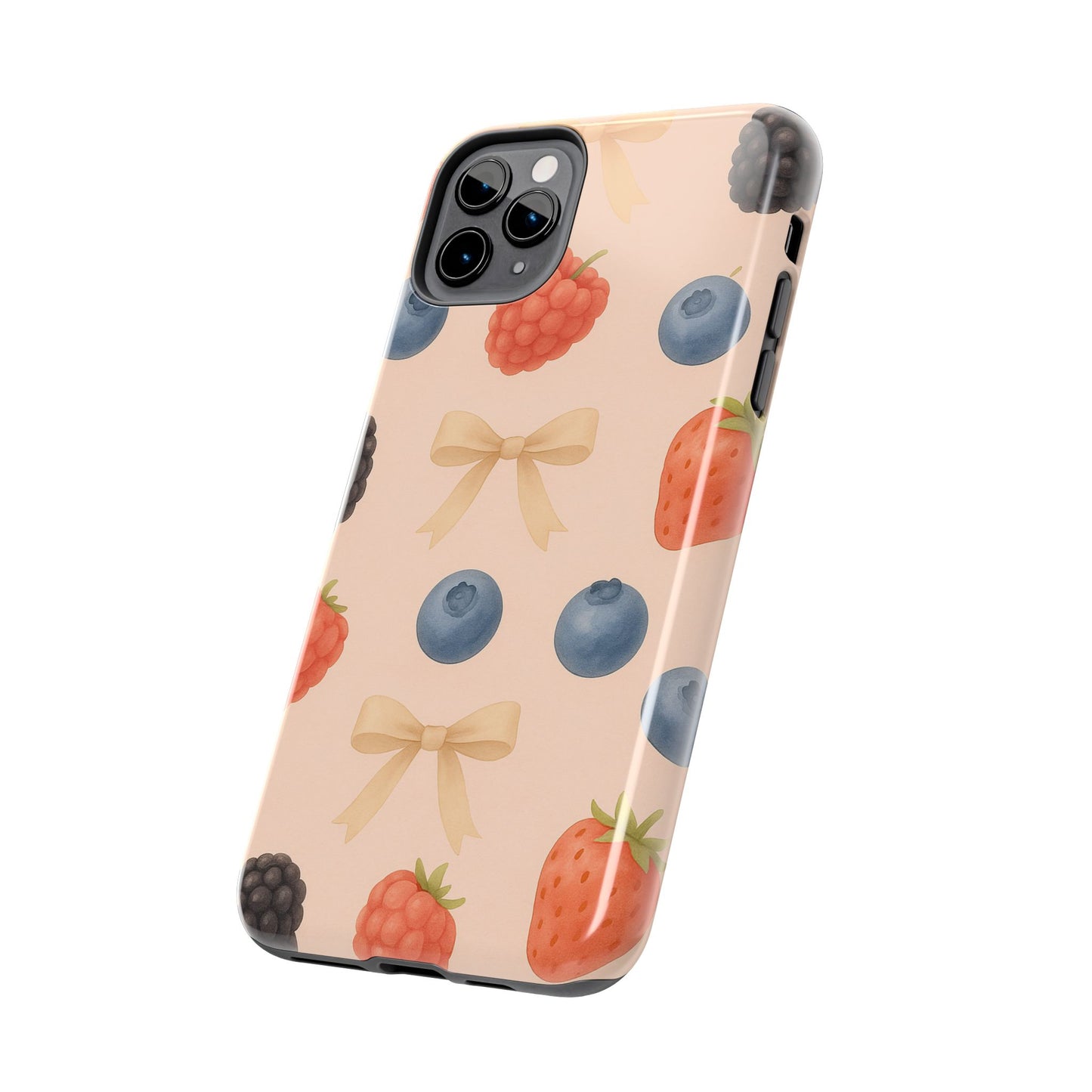 Tough Phone Cover - Berry-Themed Phone Case