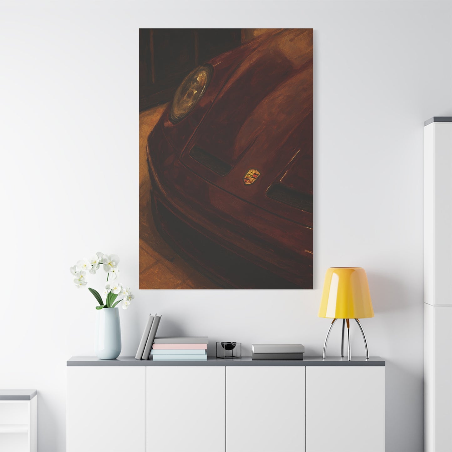 Canvas wall art — Vintage Sports Car