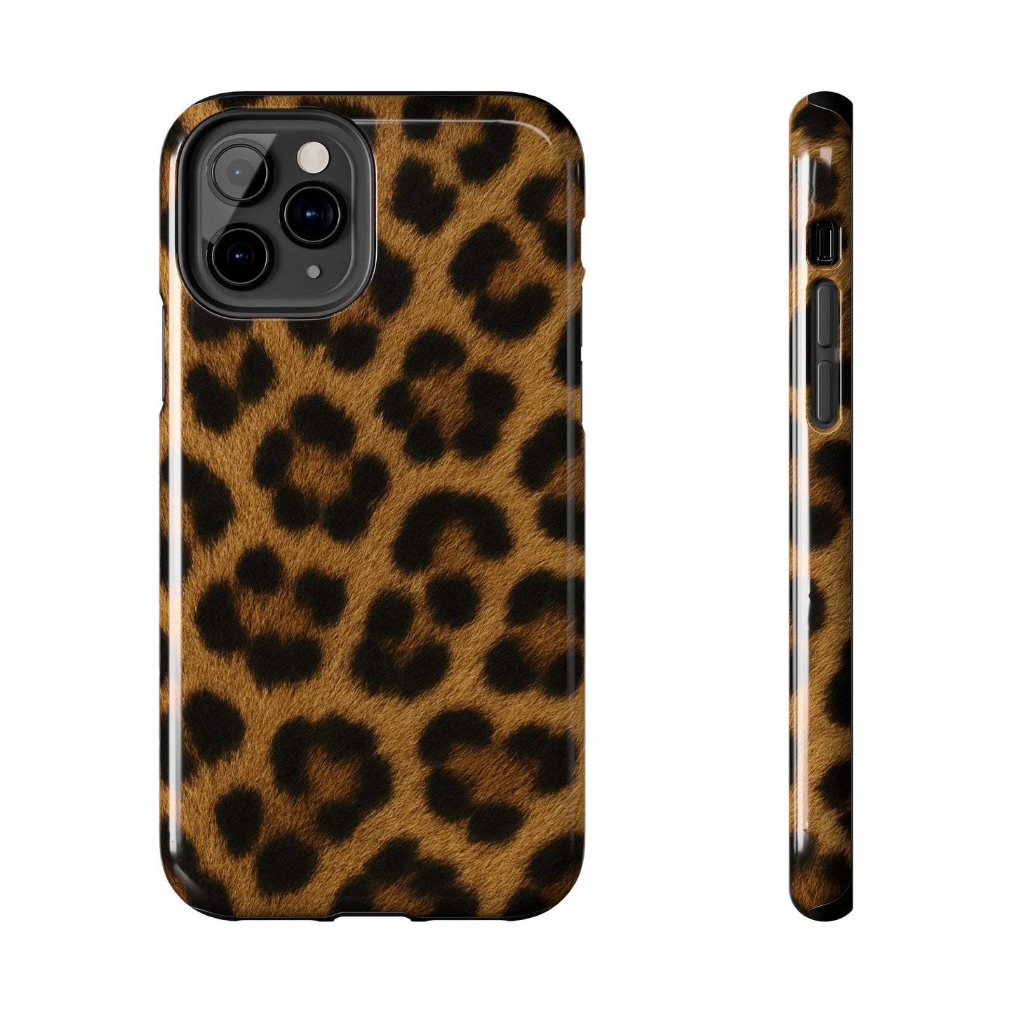 Tough Phone Case - Stylish Realistic Leopard Print