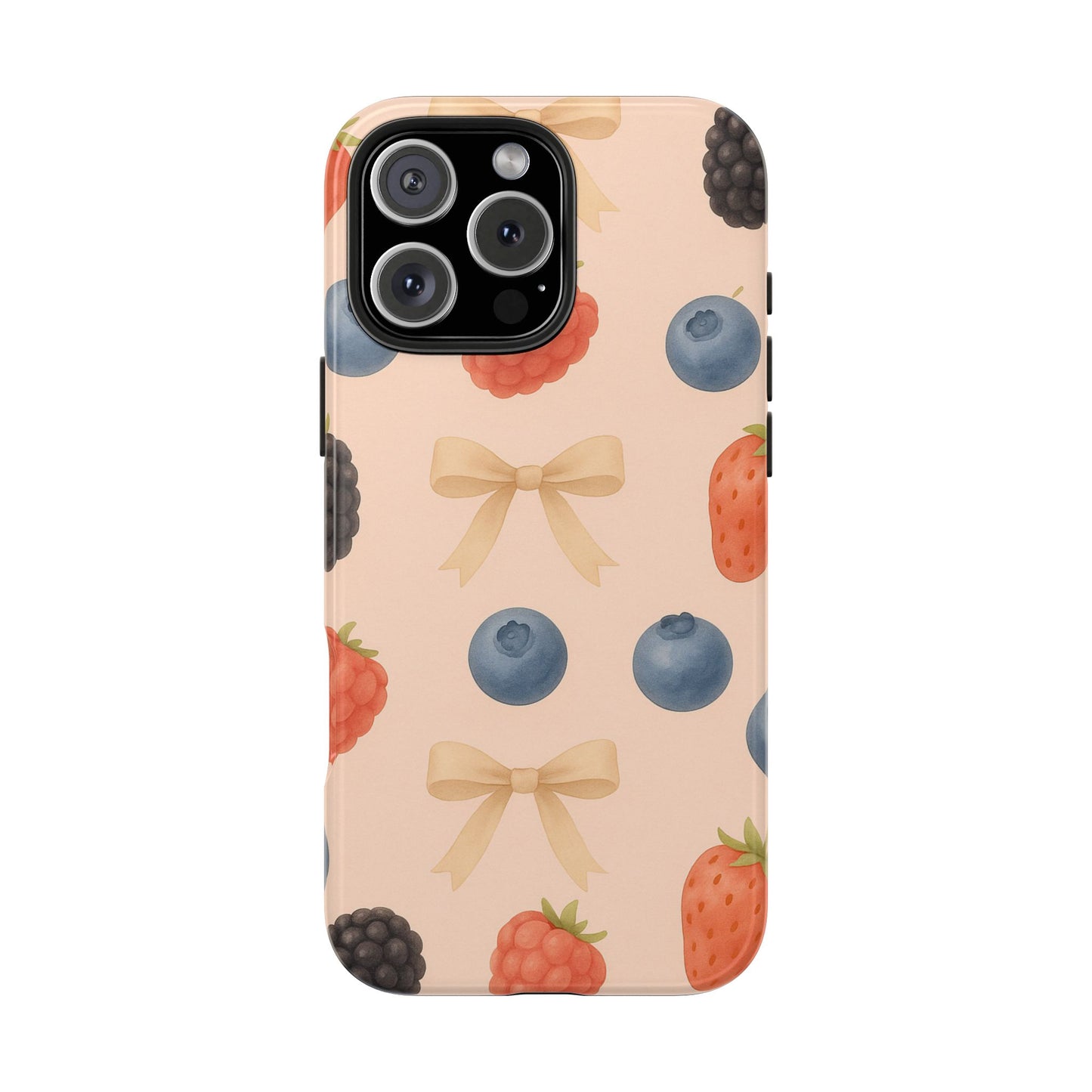 Tough Phone Cover - Berry-Themed Phone Case
