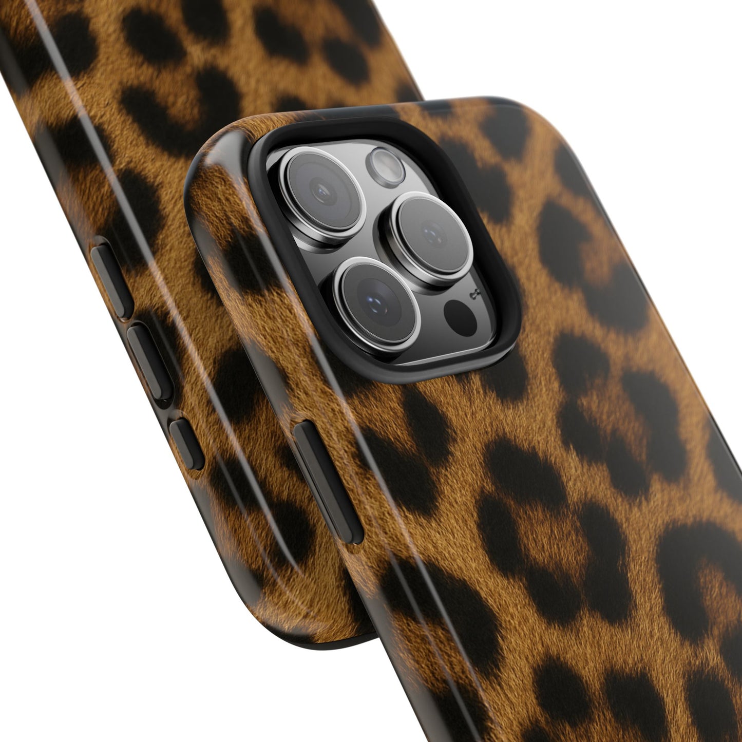 Tough Phone Case - Stylish Realistic Leopard Print