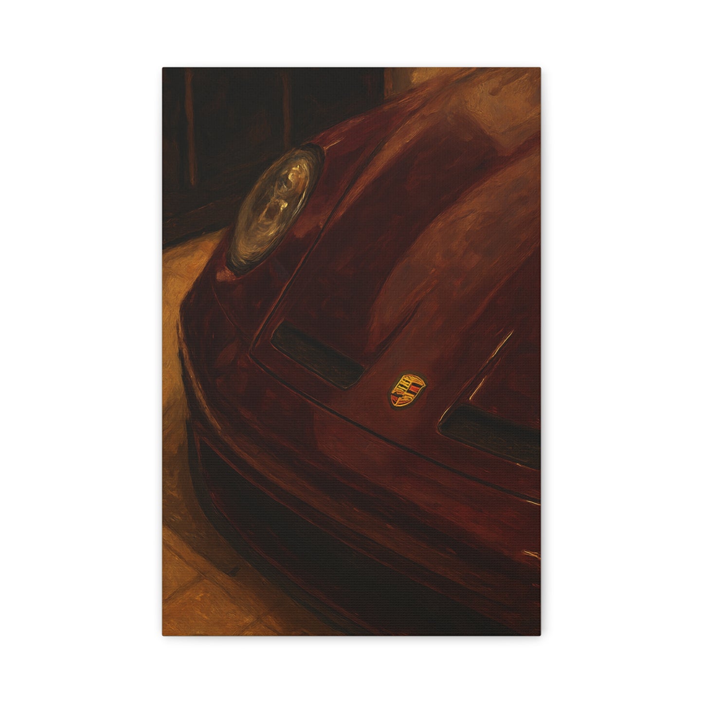 Canvas wall art — Vintage Sports Car