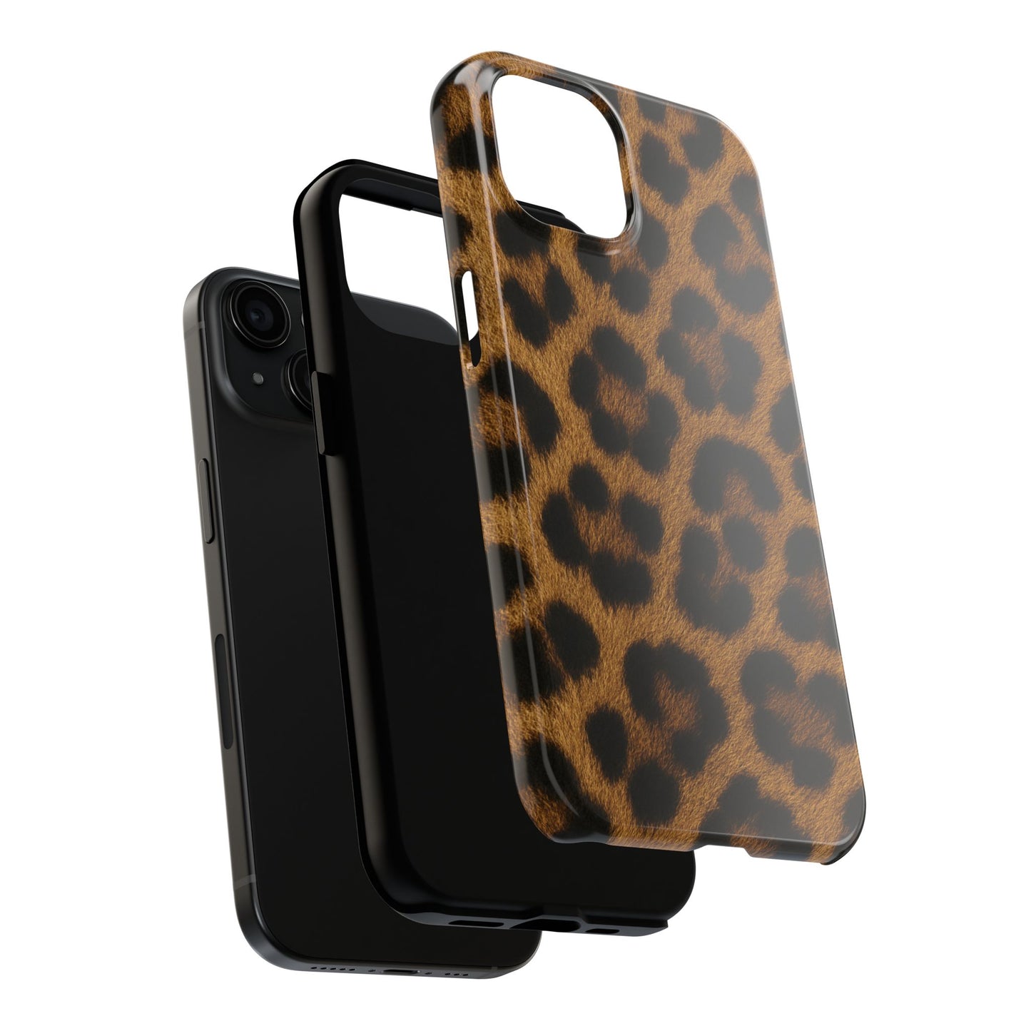 Tough Phone Case - Stylish Realistic Leopard Print