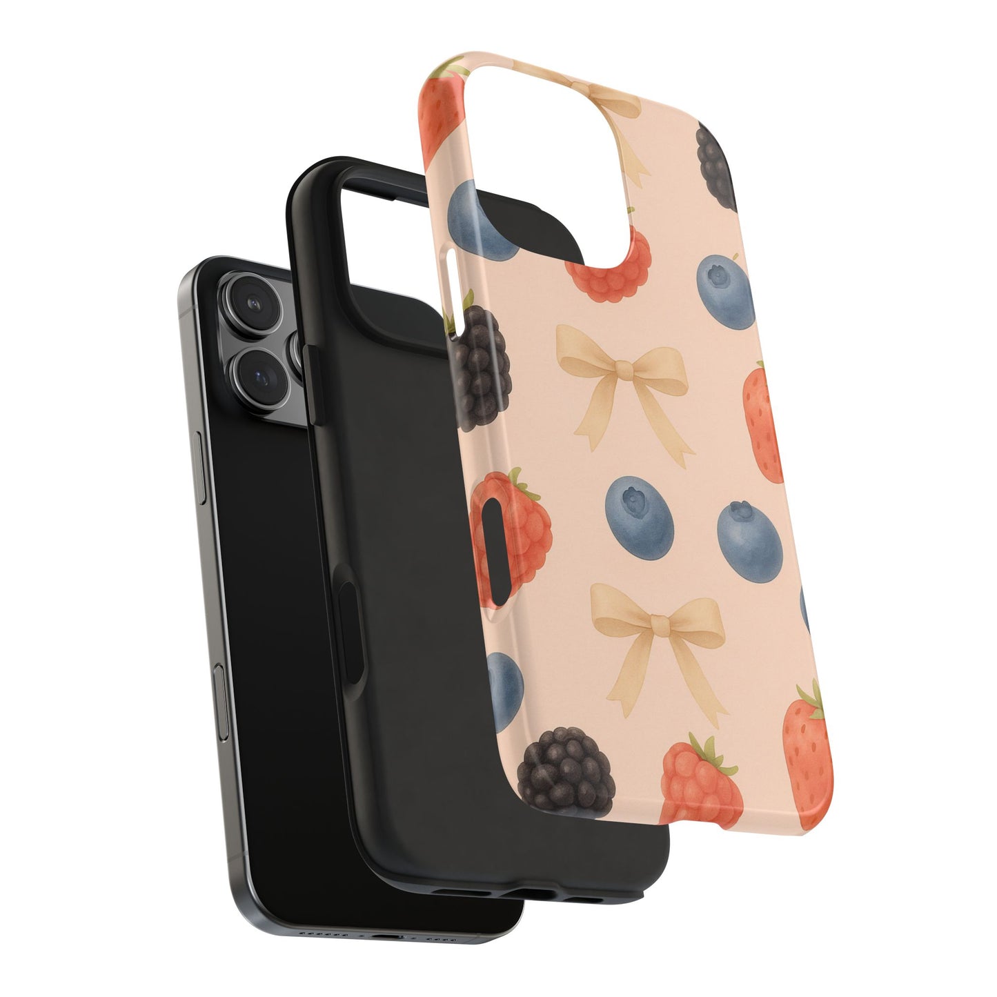 Tough Phone Cover - Berry-Themed Phone Case