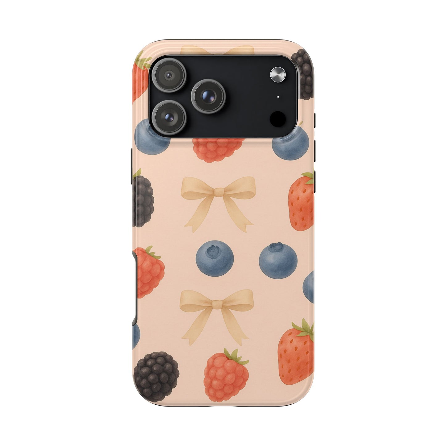 Tough Phone Cover - Berry-Themed Phone Case