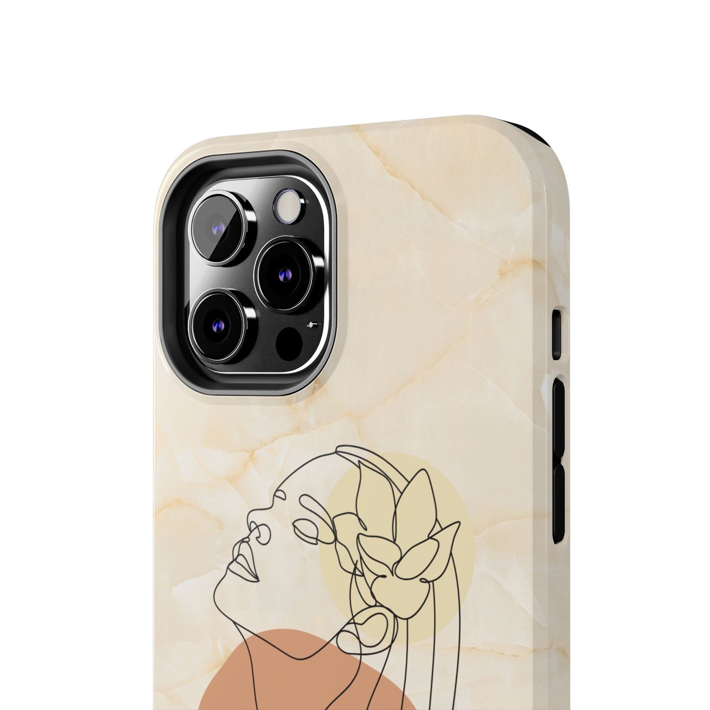 Tough Phone Case - Elegant Line Art Cover