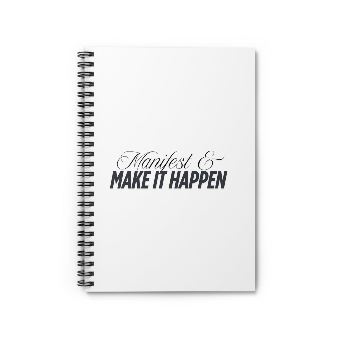 Inspirational Journal - Manifesting Book and Motivational Self Care Notebook