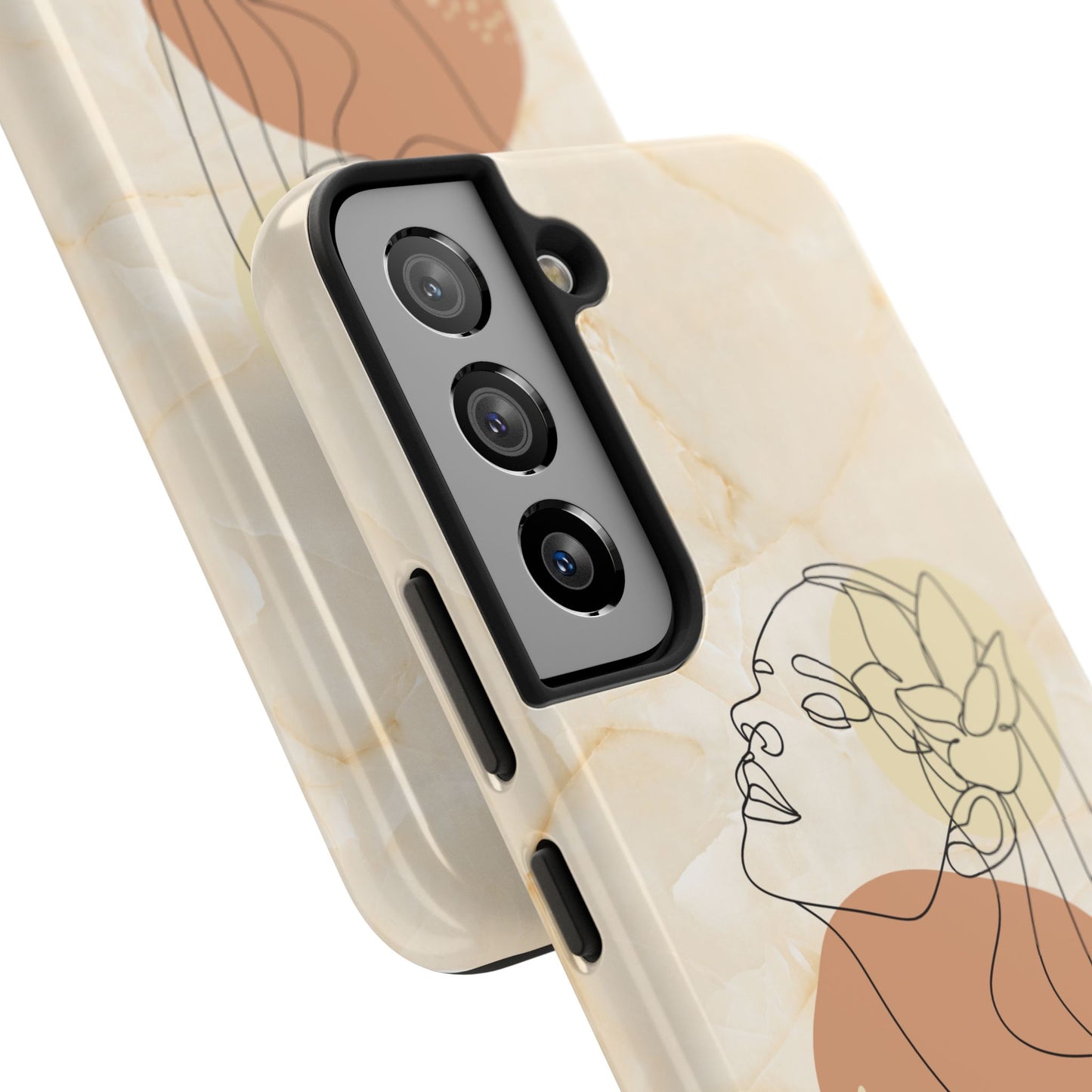 Tough Phone Case - Elegant Line Art Cover