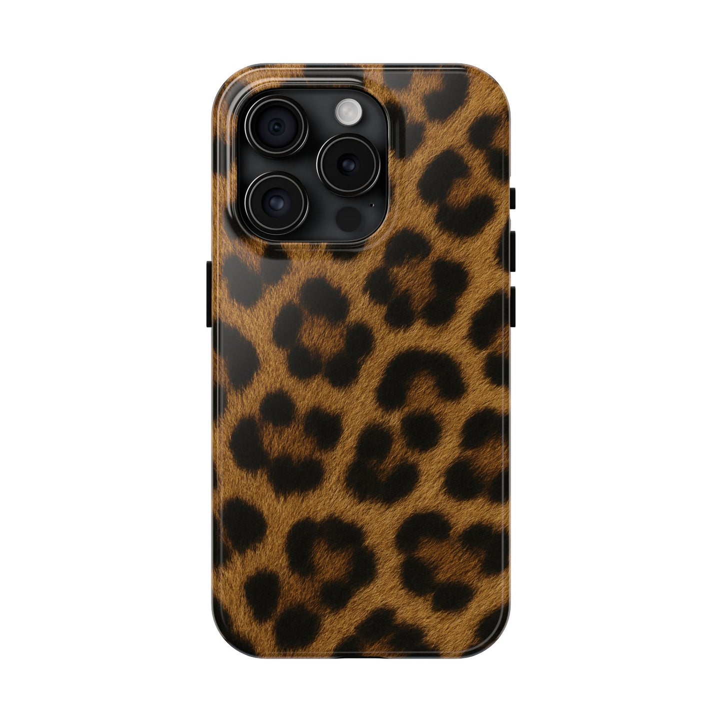 Tough Phone Case - Stylish Realistic Leopard Print