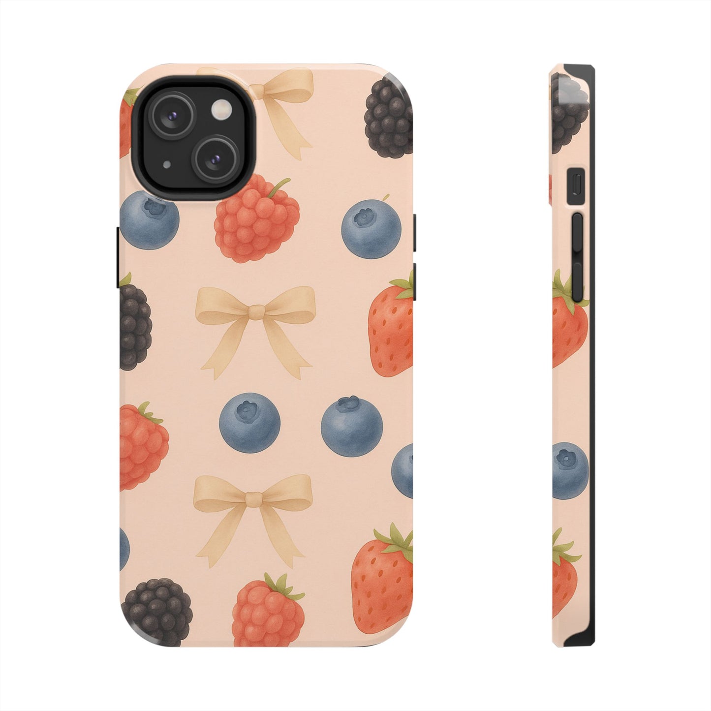 Tough Phone Cover - Berry-Themed Phone Case
