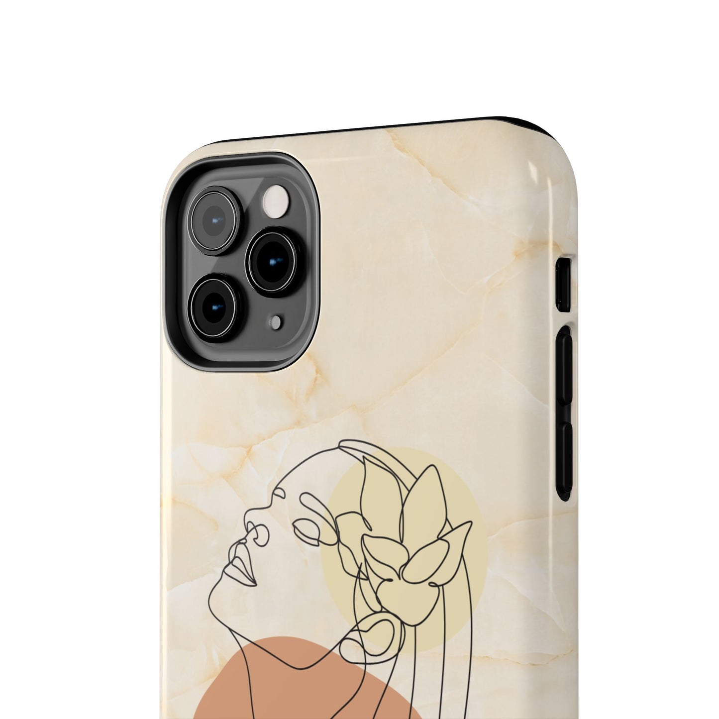 Tough Phone Case - Elegant Line Art Cover