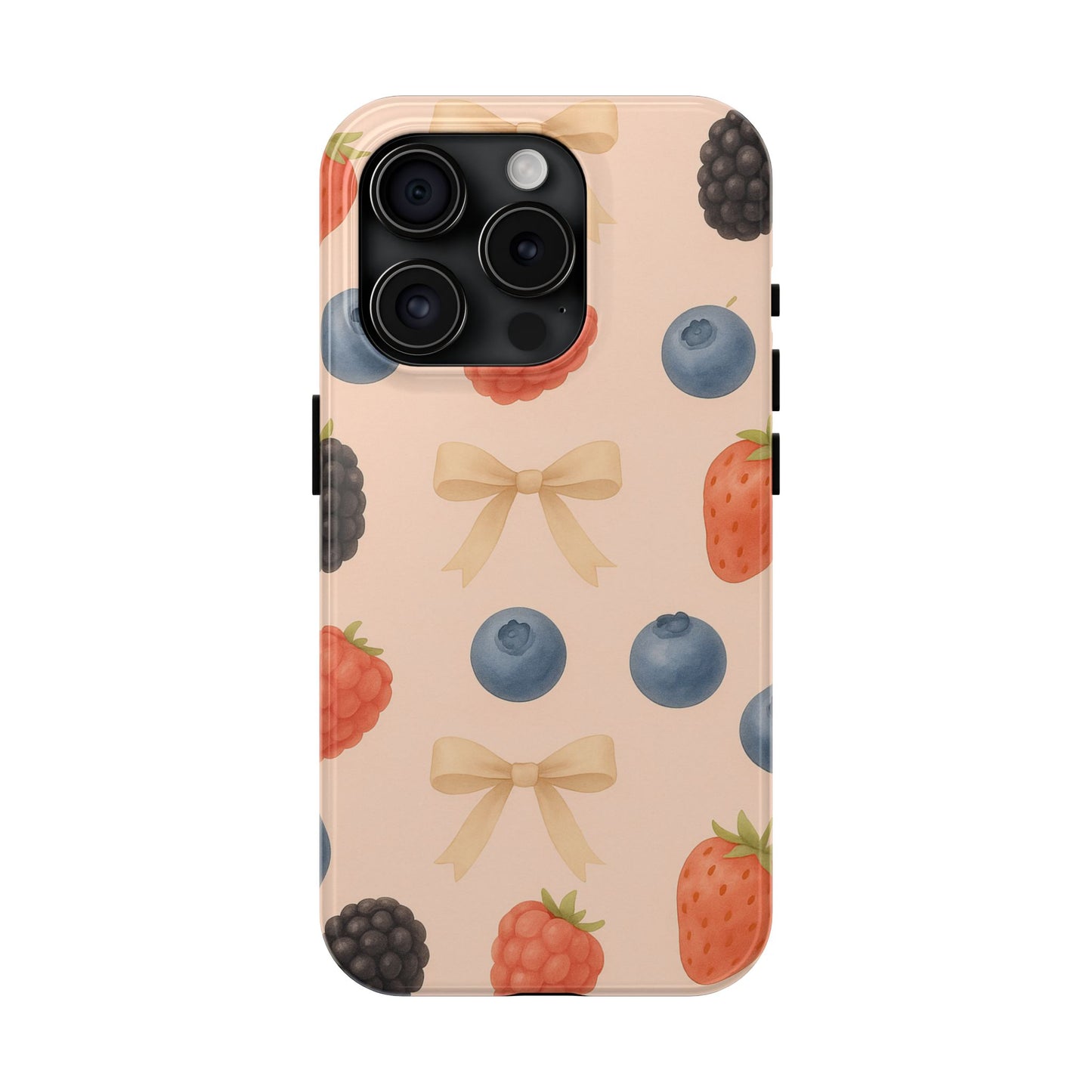 Tough Phone Cover - Berry-Themed Phone Case
