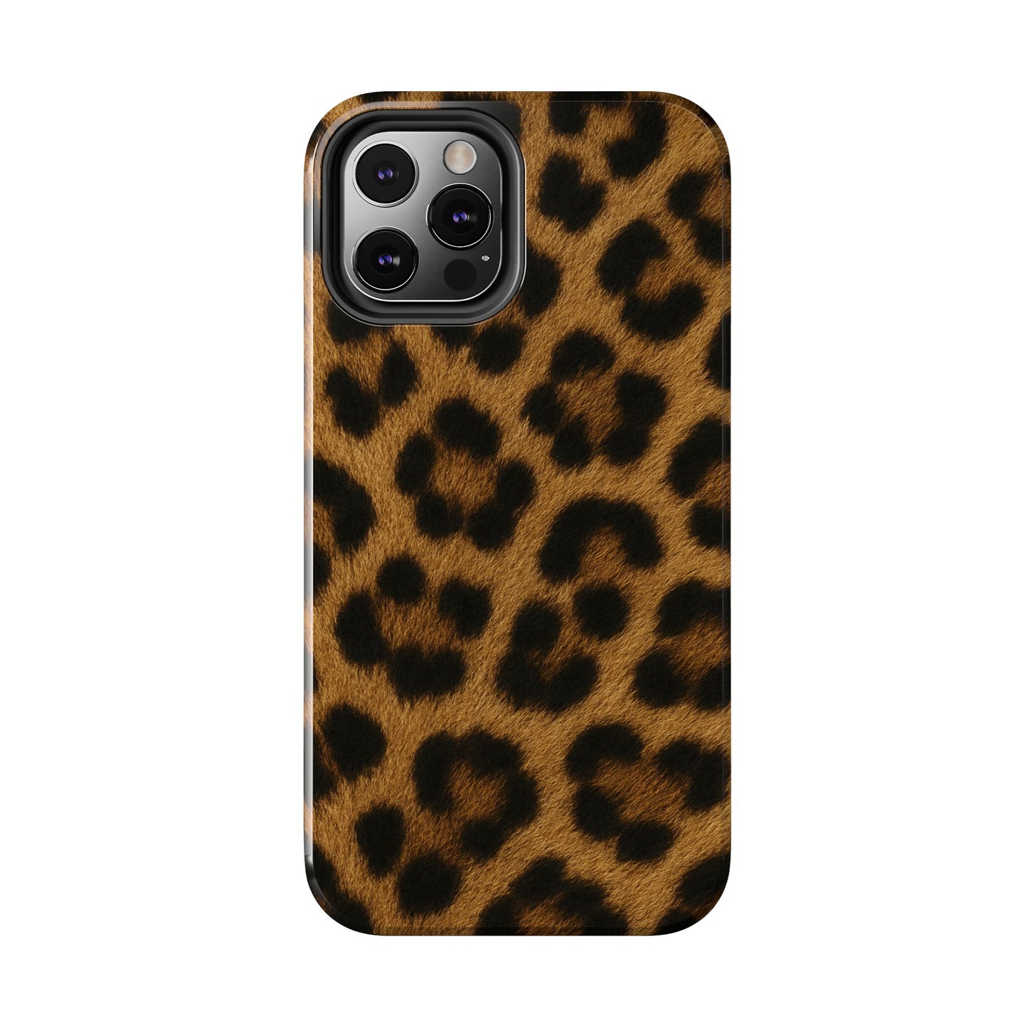 Tough Phone Case - Stylish Realistic Leopard Print