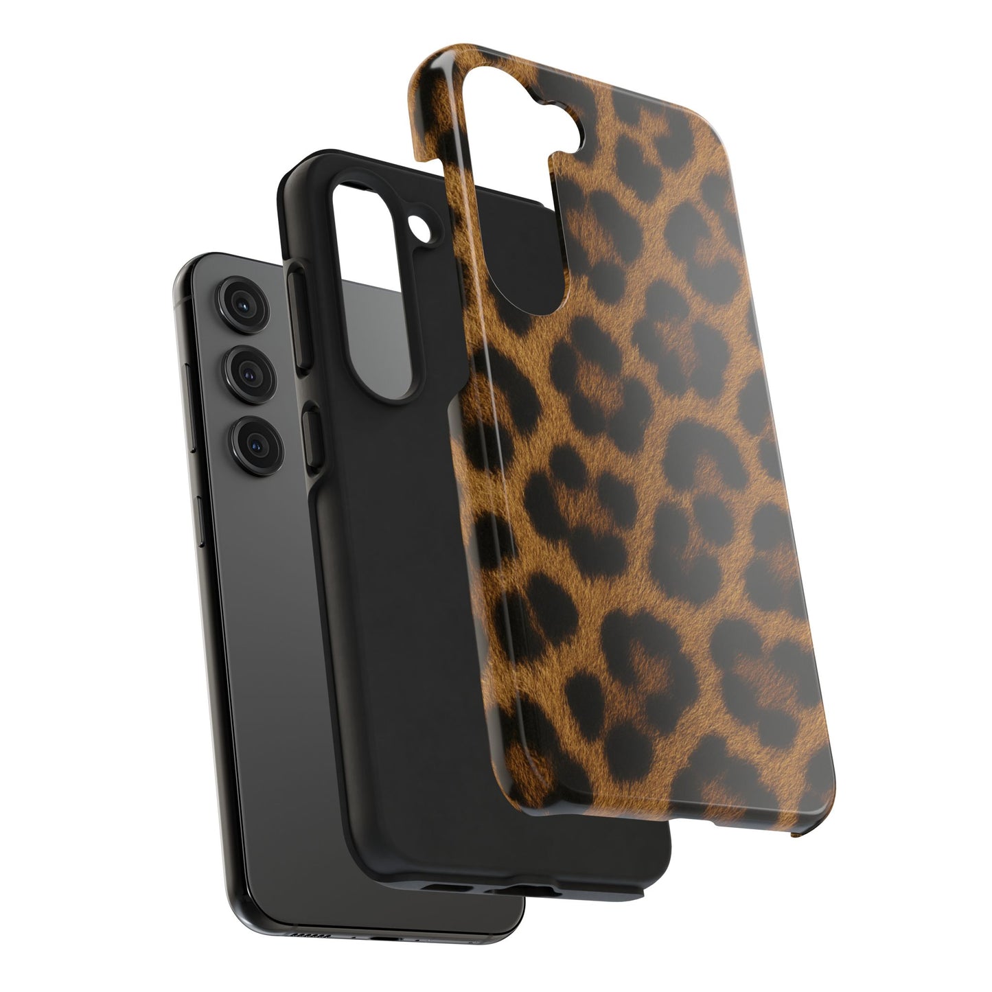 Tough Phone Case - Stylish Realistic Leopard Print