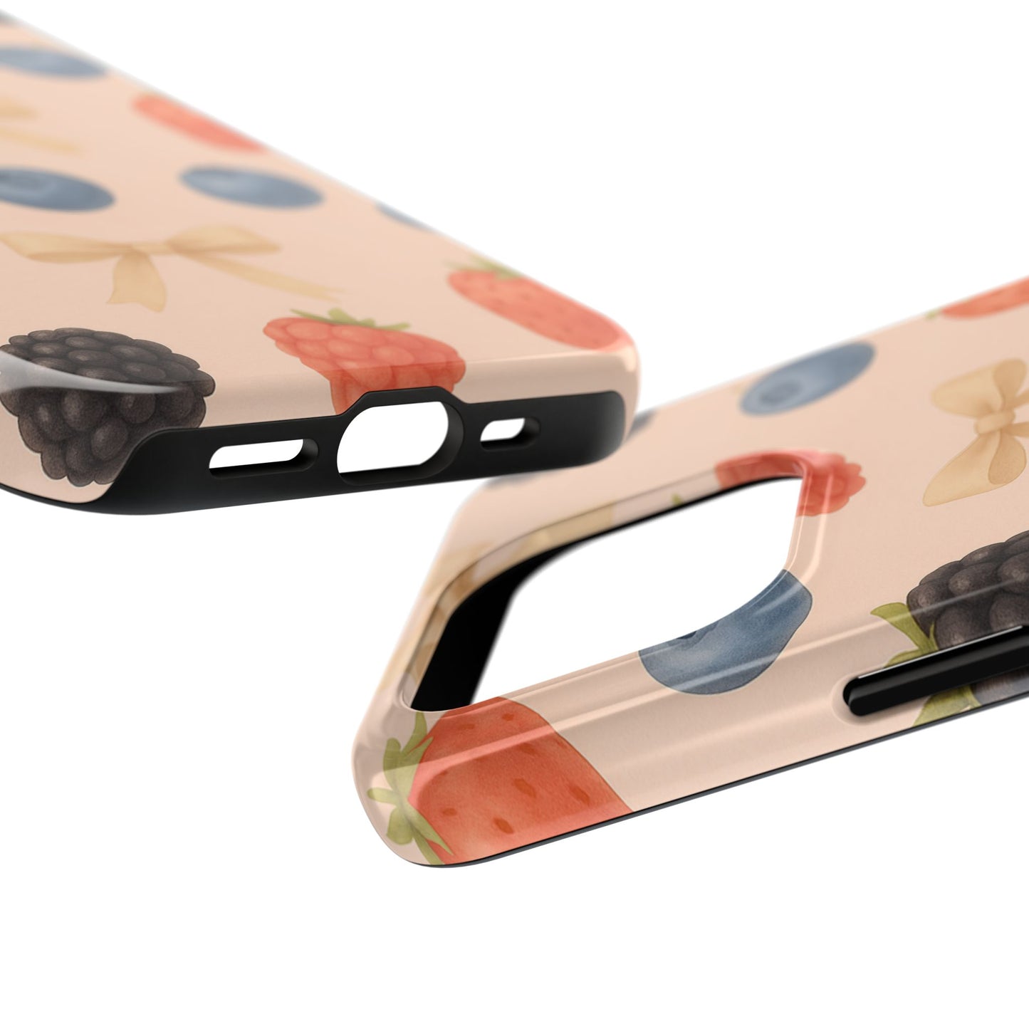 Tough Phone Cover - Berry-Themed Phone Case