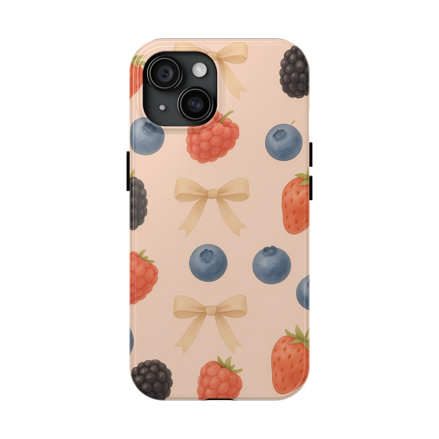 Tough Phone Cover - Berry-Themed Phone Case