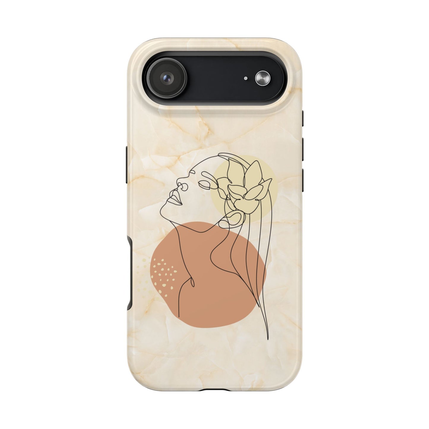 Tough Phone Case - Elegant Line Art Cover