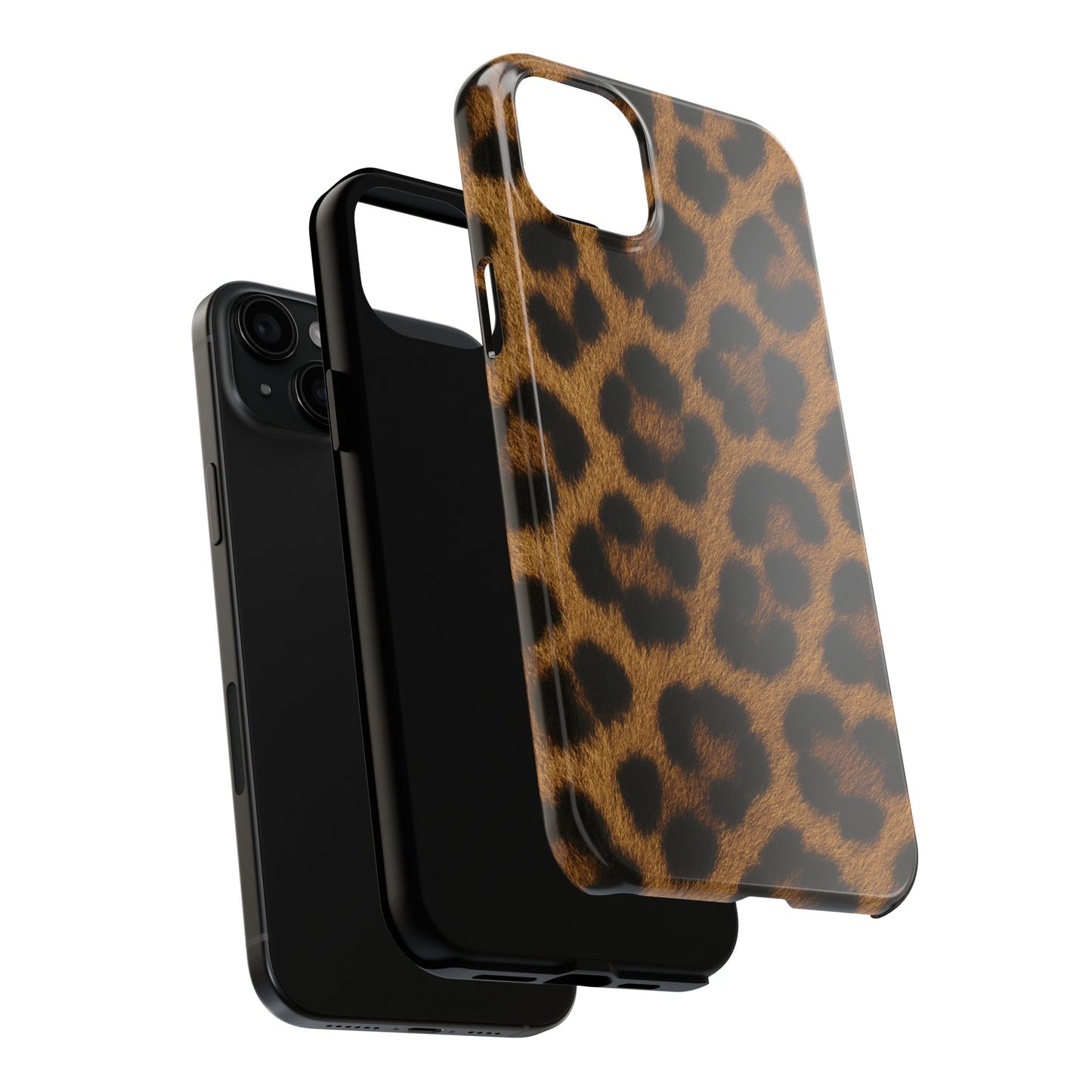 Tough Phone Case - Stylish Realistic Leopard Print