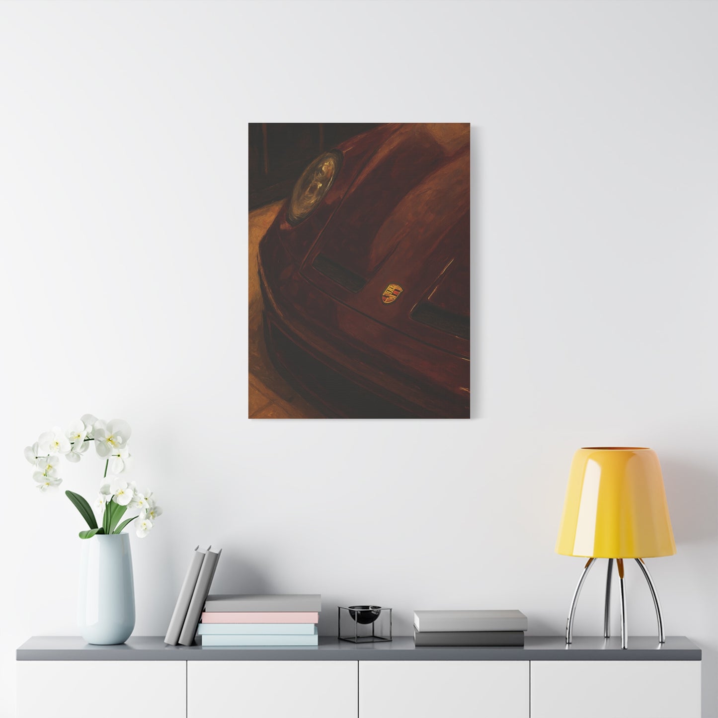 Canvas wall art — Vintage Sports Car