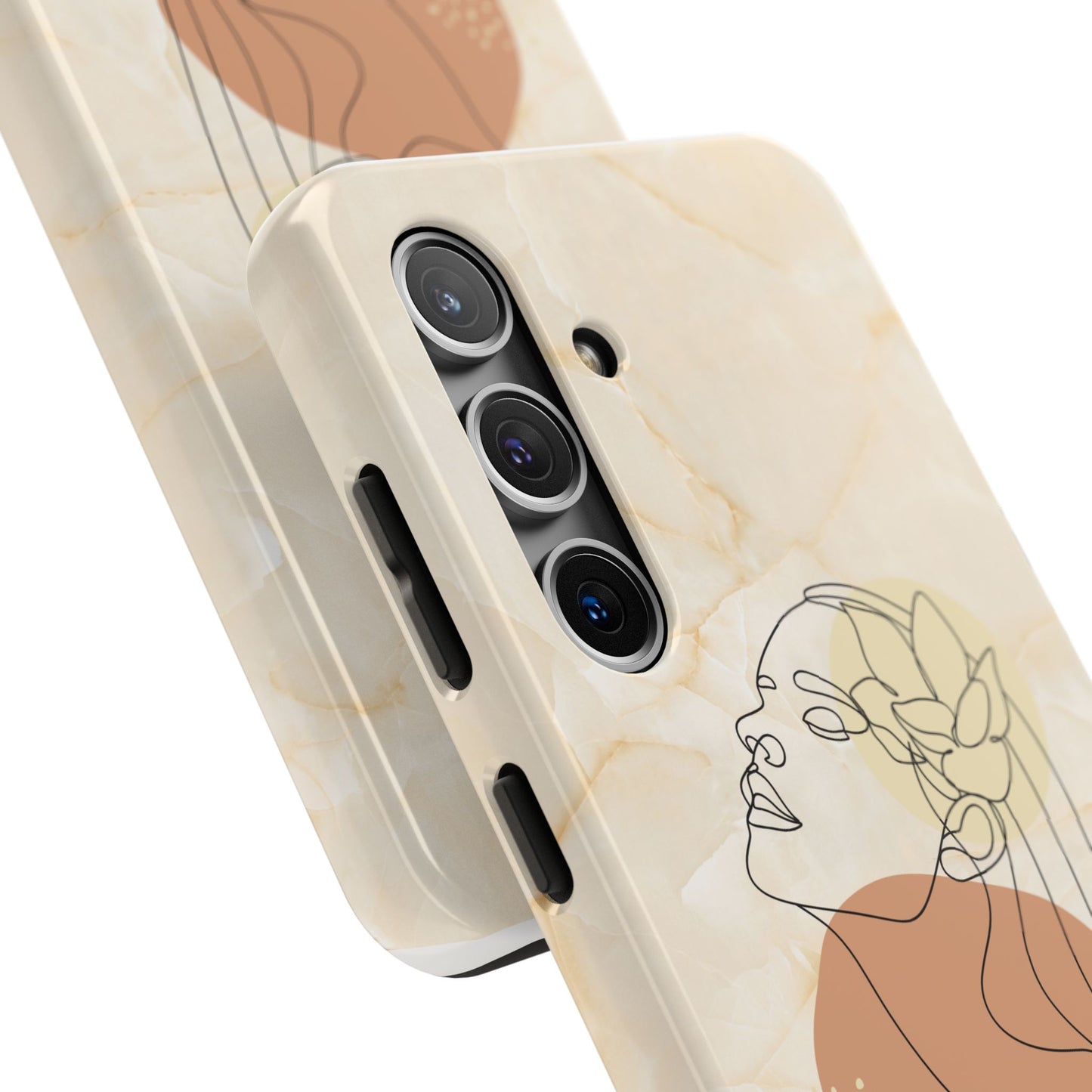 Tough Phone Case - Elegant Line Art Cover