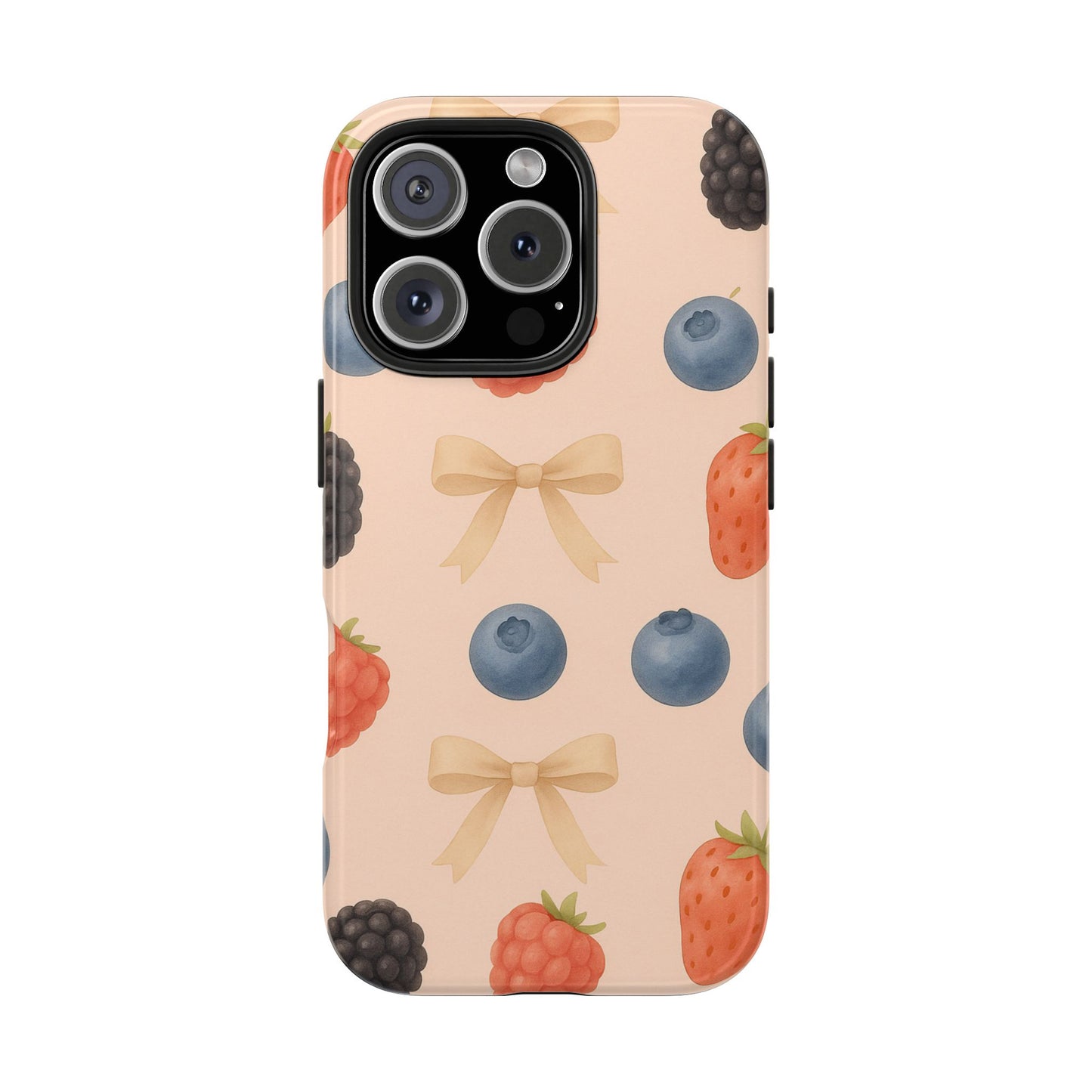 Tough Phone Cover - Berry-Themed Phone Case