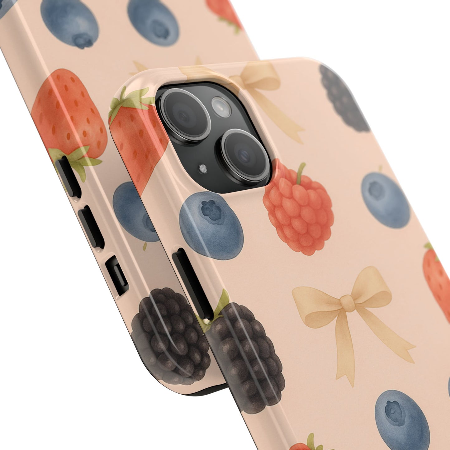 Tough Phone Cover - Berry-Themed Phone Case