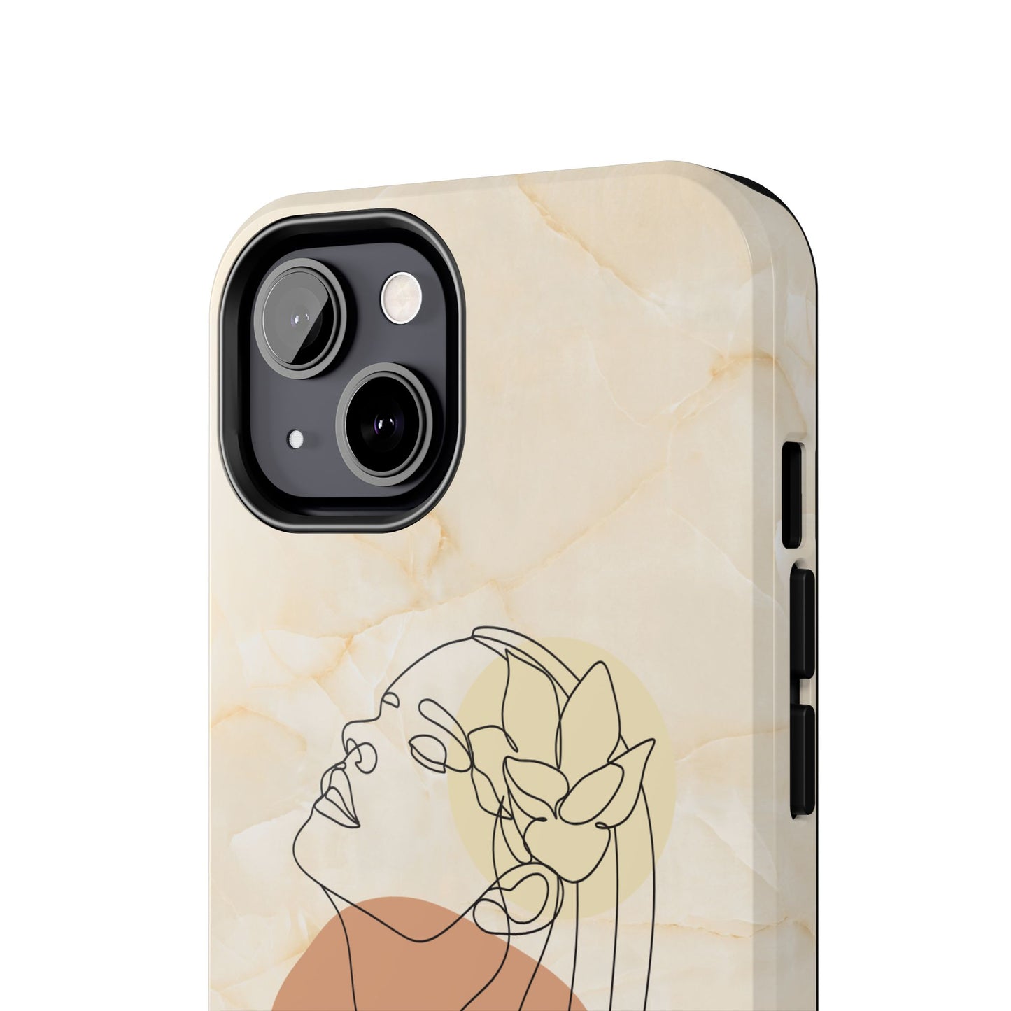 Tough Phone Case - Elegant Line Art Cover