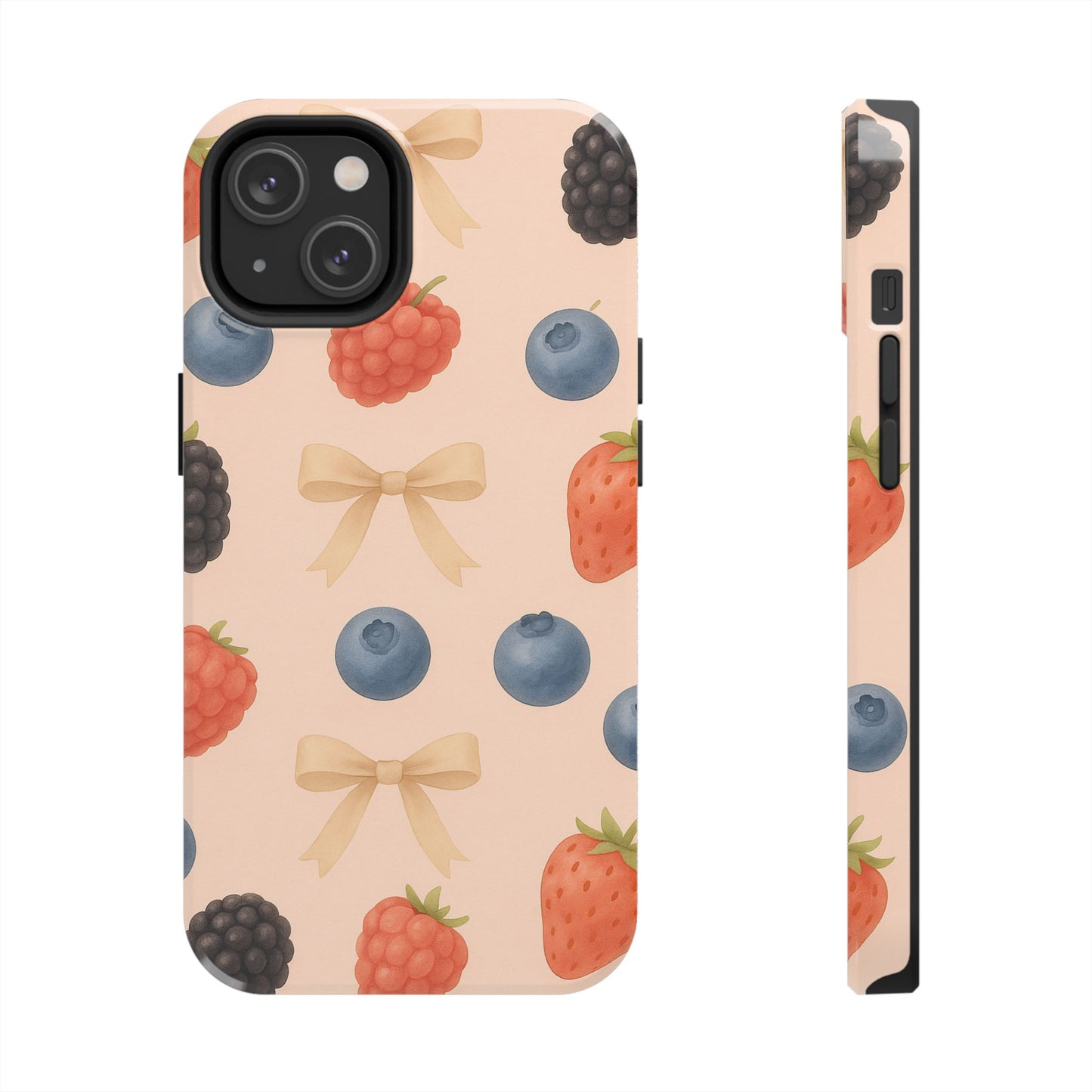 Tough Phone Cover - Berry-Themed Phone Case