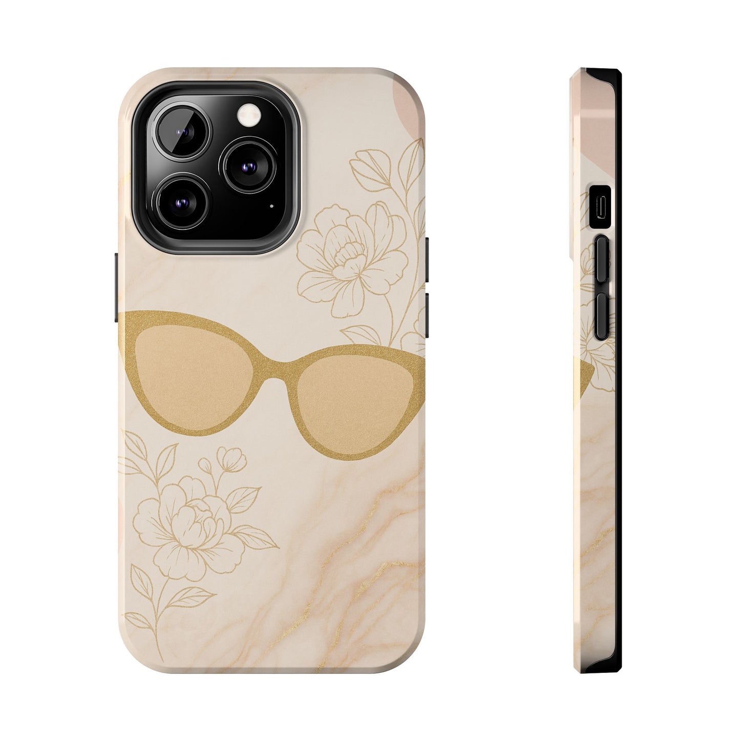 Tough Phone Case — Girly Aesthetic, Pink Sunglasses