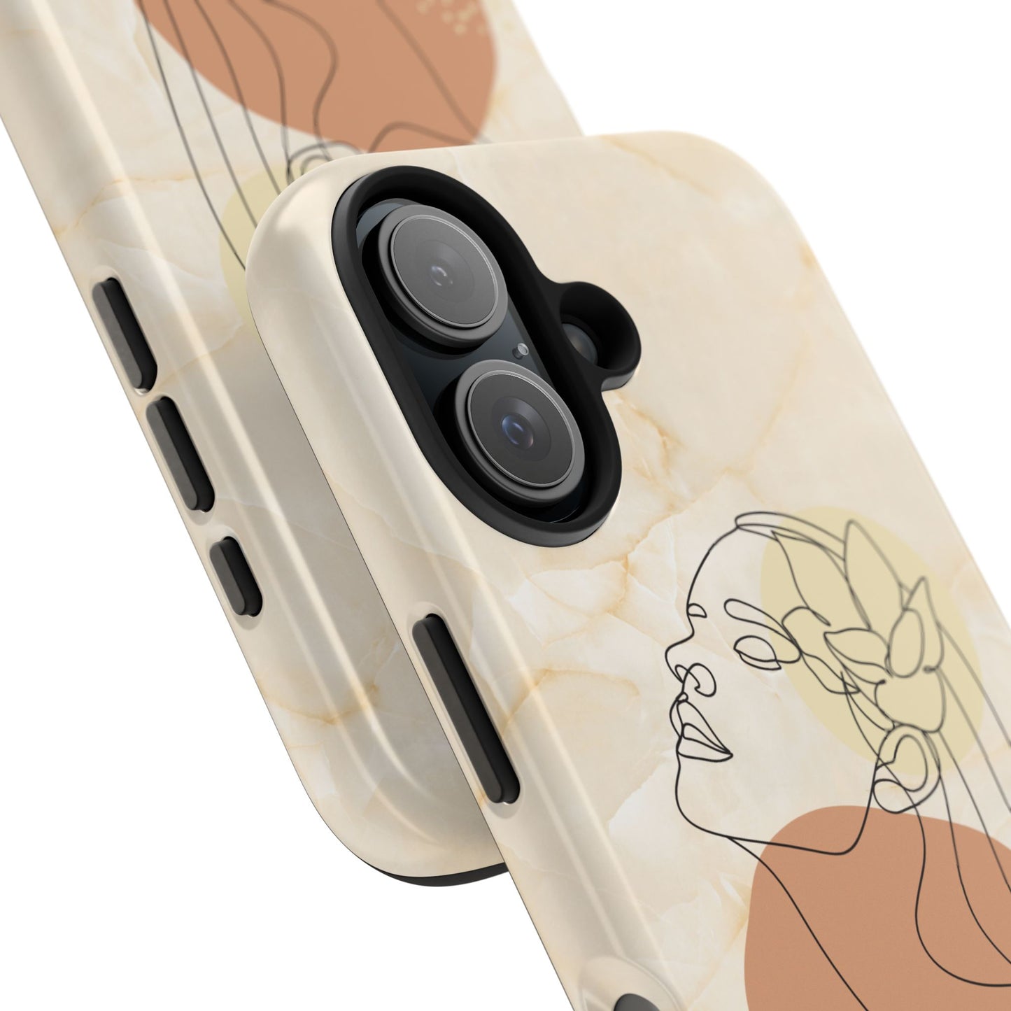 Tough Phone Case - Elegant Line Art Cover