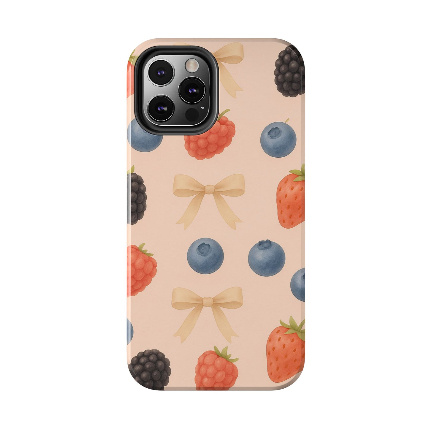 Tough Phone Cover - Berry-Themed Phone Case