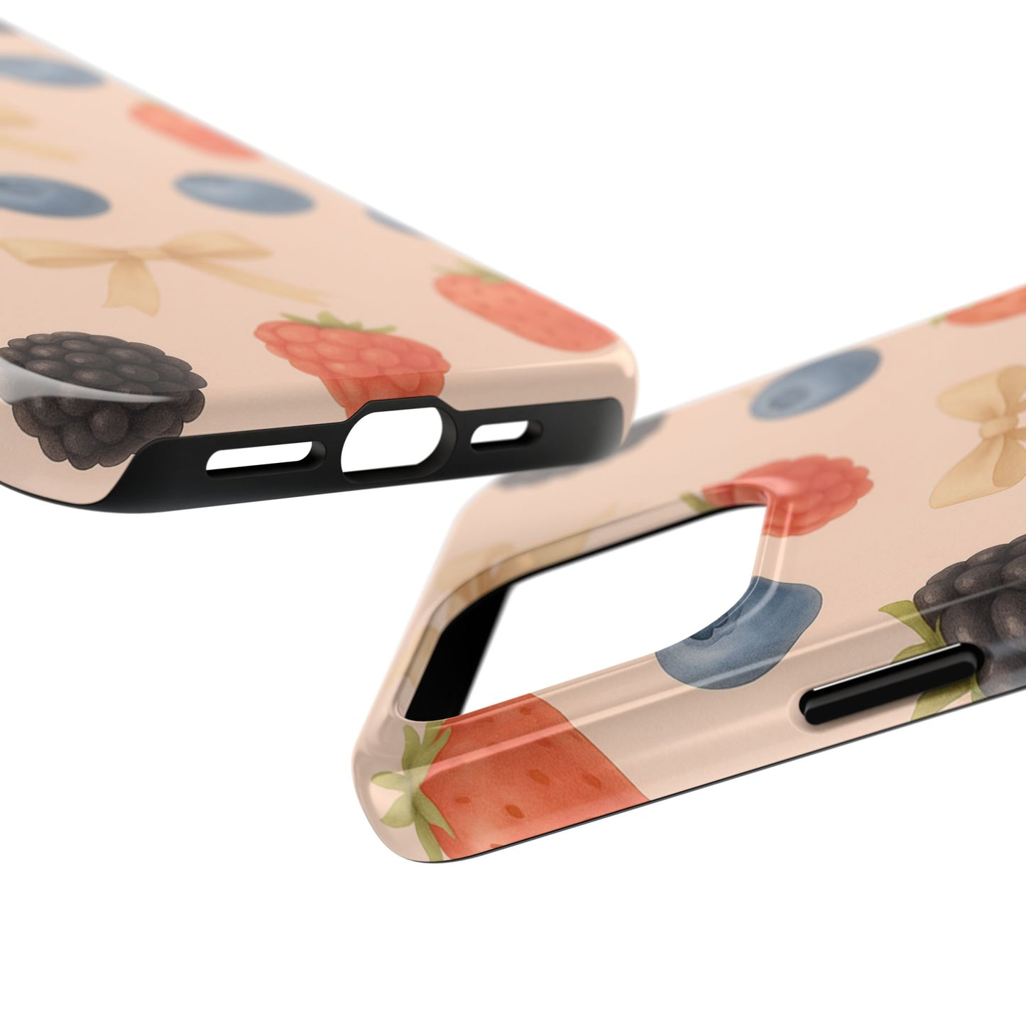 Tough Phone Cover - Berry-Themed Phone Case