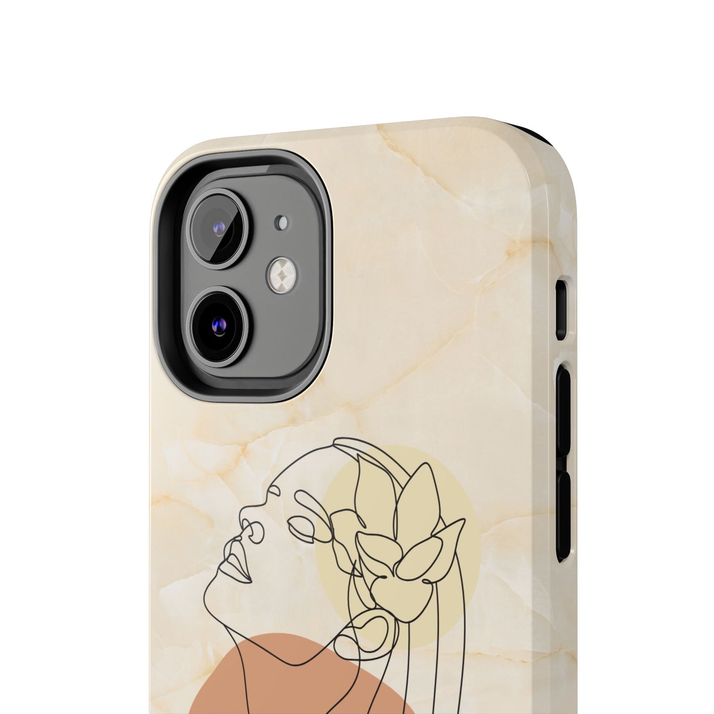 Tough Phone Case - Elegant Line Art Cover