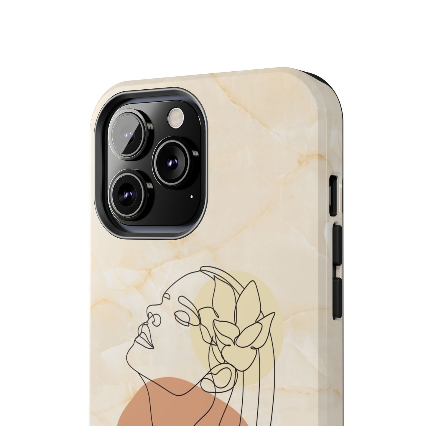 Tough Phone Case - Elegant Line Art Cover