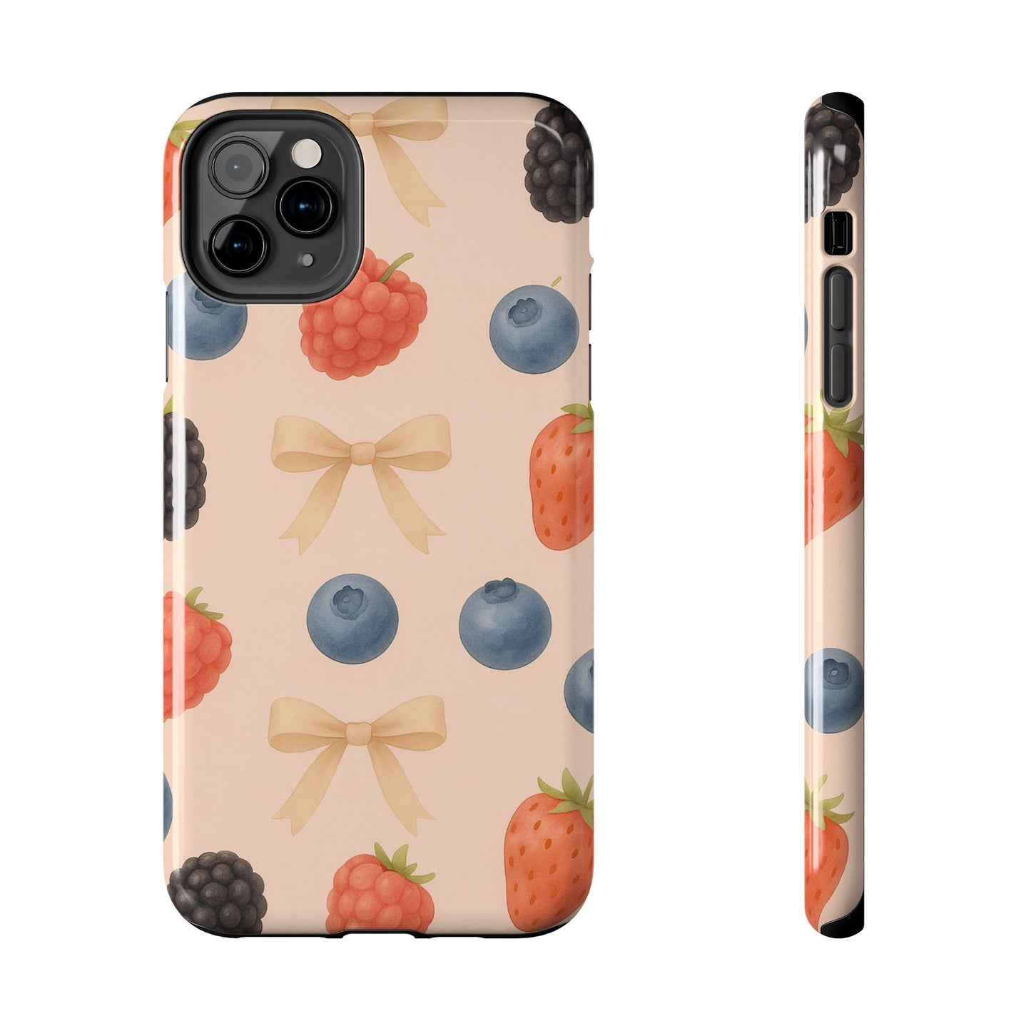 Tough Phone Cover - Berry-Themed Phone Case